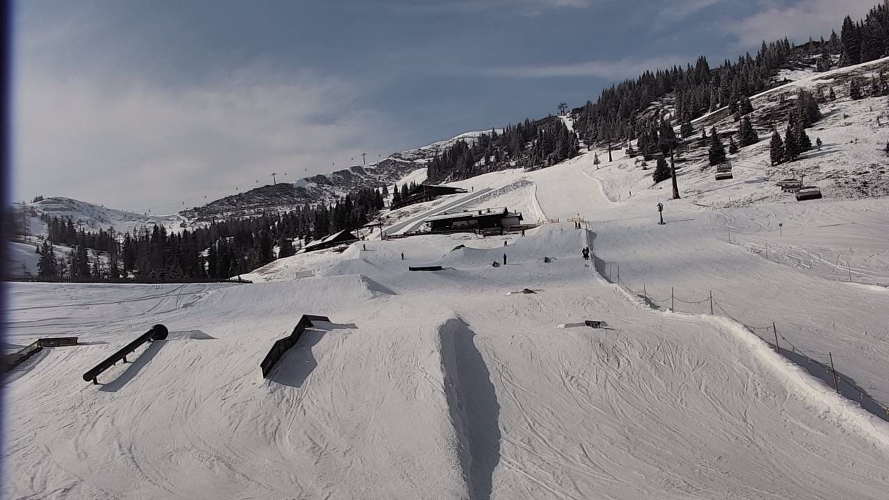 Archiv Foto Webcam Snowpark Flachauwinkl