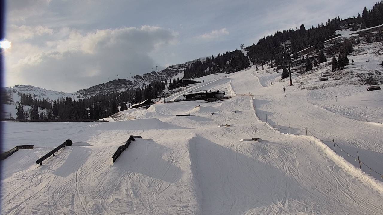Archiv Foto Webcam Snowpark Flachauwinkl