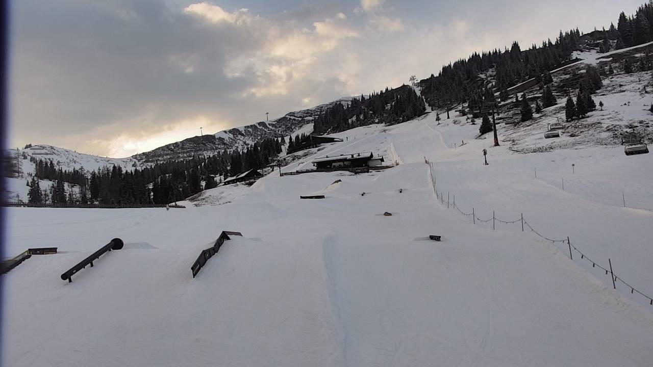 Archiv Foto Webcam Snowpark Flachauwinkl