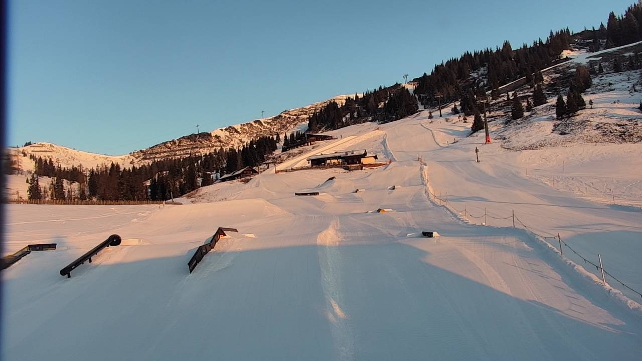 Archived image Webcam Snowpark Flachauwinkl