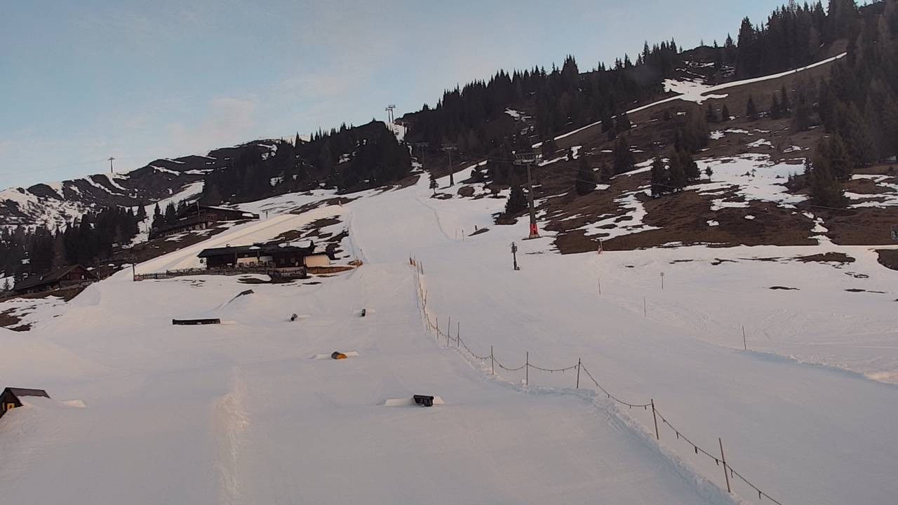 Archived image Webcam Snowpark Flachauwinkl