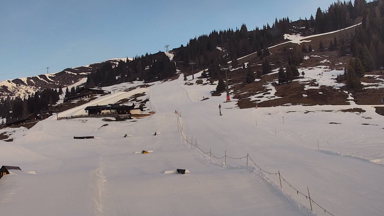 Archived image Webcam Snowpark Flachauwinkl