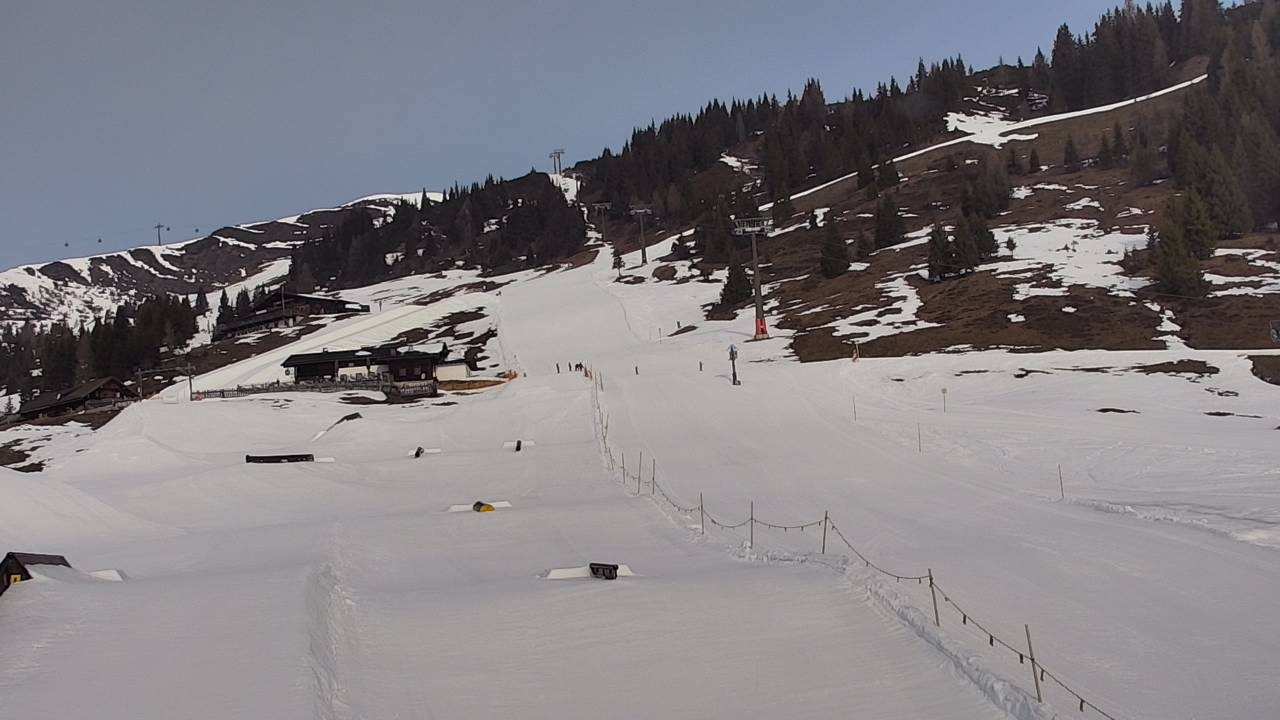 Archiv Foto Webcam Snowpark Flachauwinkl
