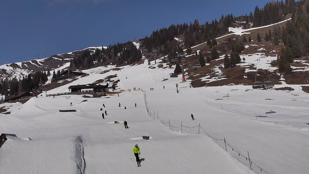 Archived image Webcam Snowpark Flachauwinkl