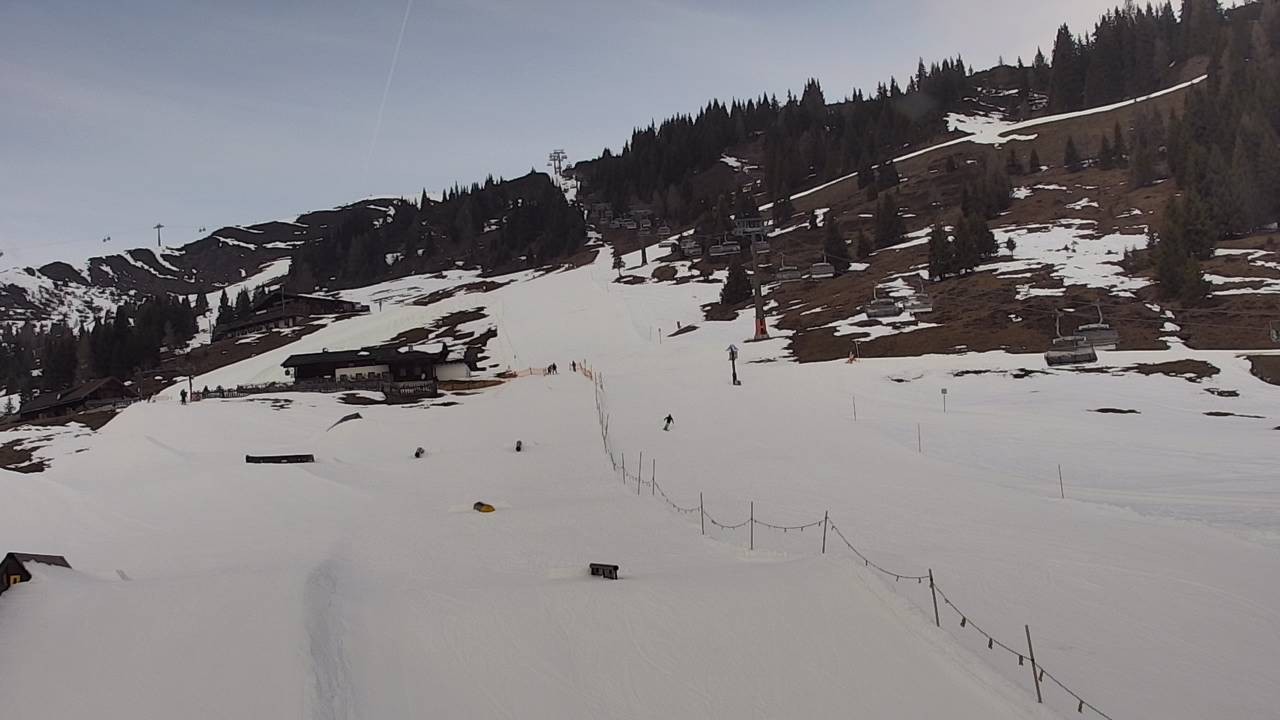 Archiv Foto Webcam Snowpark Flachauwinkl