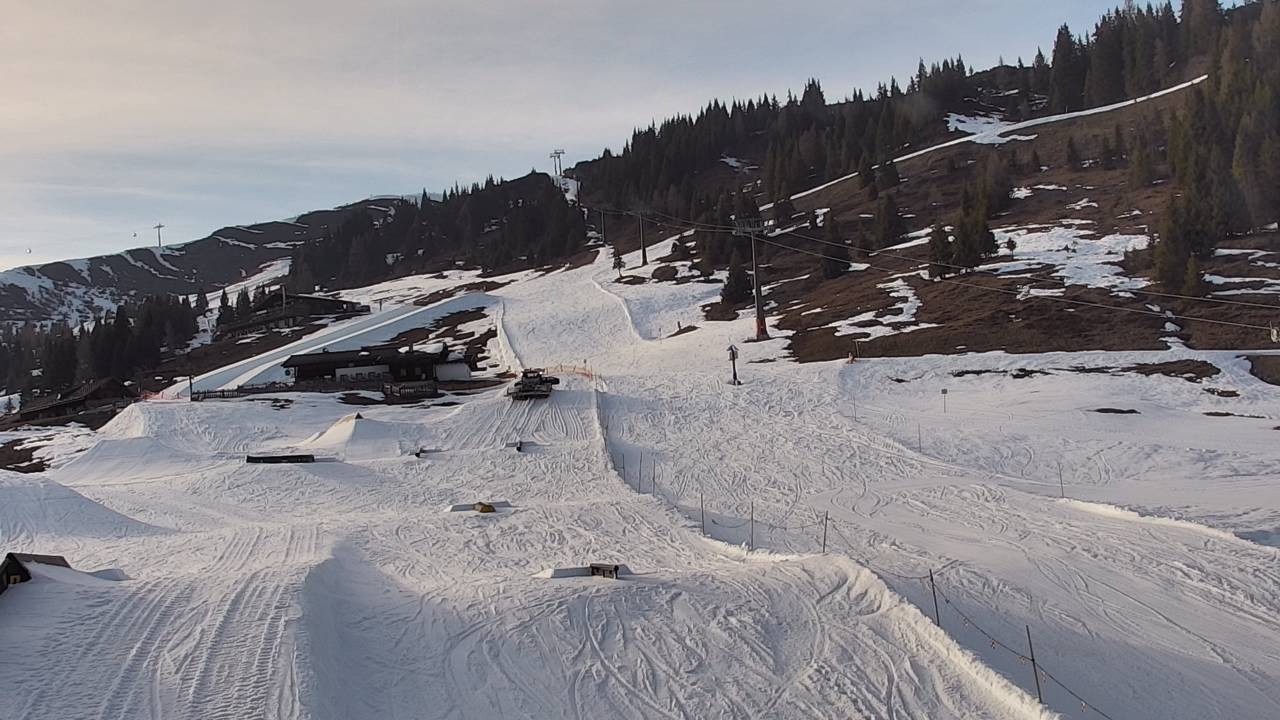 Archiv Foto Webcam Snowpark Flachauwinkl