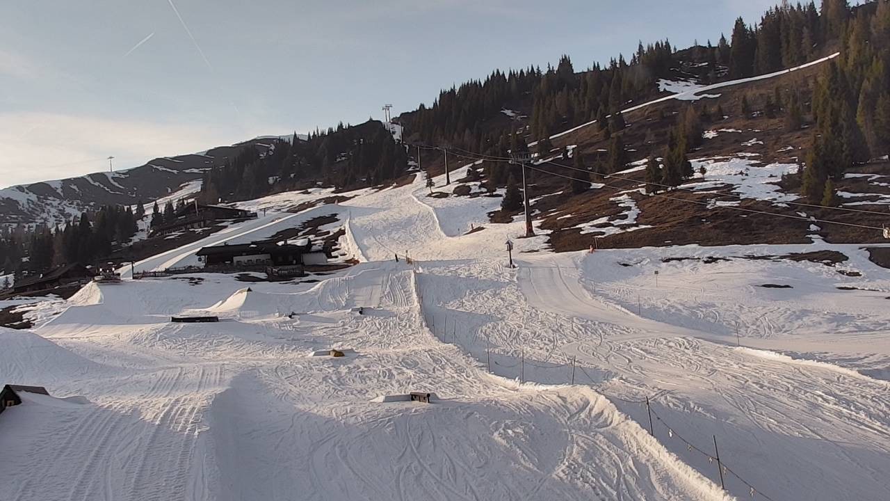 Archiv Foto Webcam Snowpark Flachauwinkl