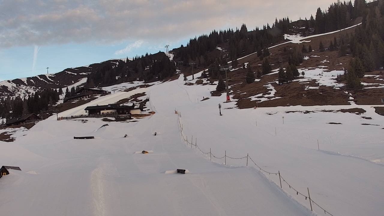 Archived image Webcam Snowpark Flachauwinkl