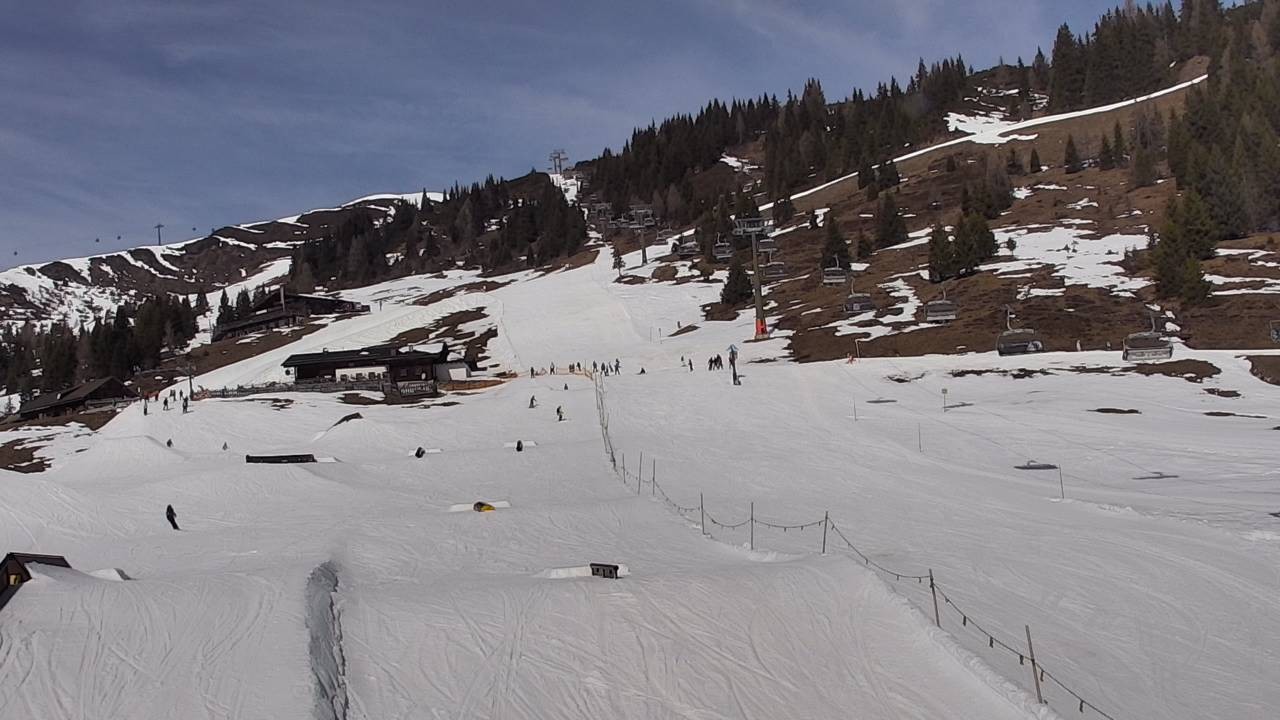 Archived image Webcam Snowpark Flachauwinkl