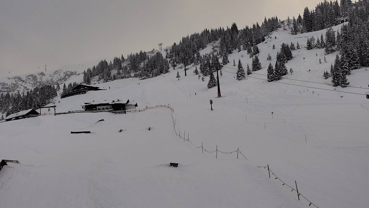 Archiv Foto Webcam Snowpark Flachauwinkl