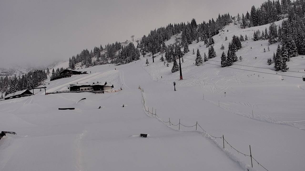 Archived image Webcam Snowpark Flachauwinkl