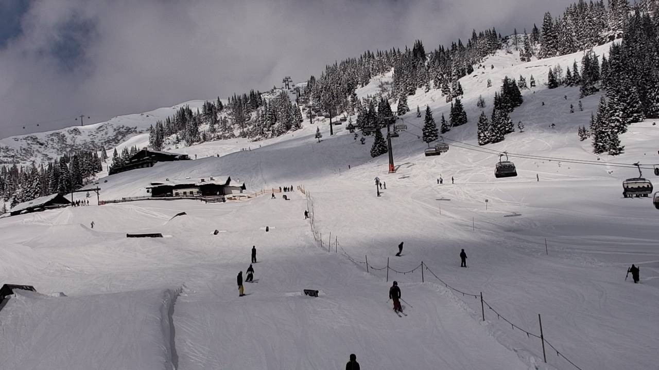 Archived image Webcam Snowpark Flachauwinkl