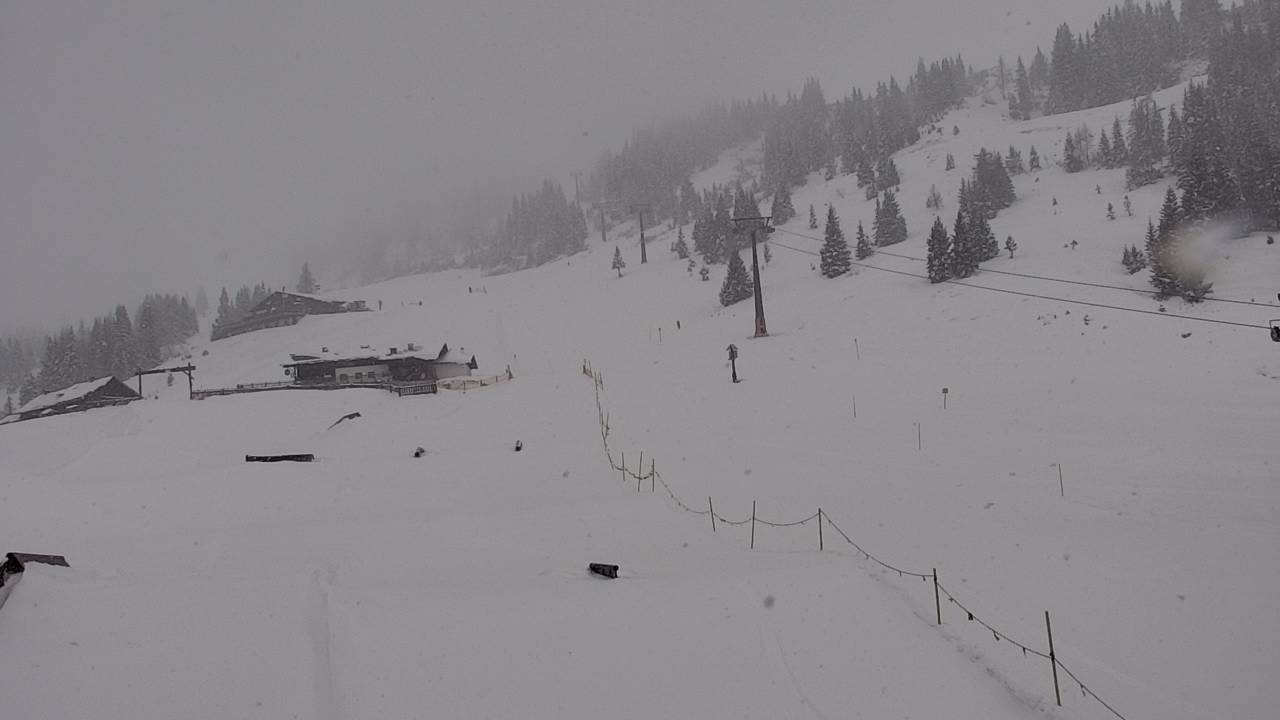 Archived image Webcam Snowpark Flachauwinkl