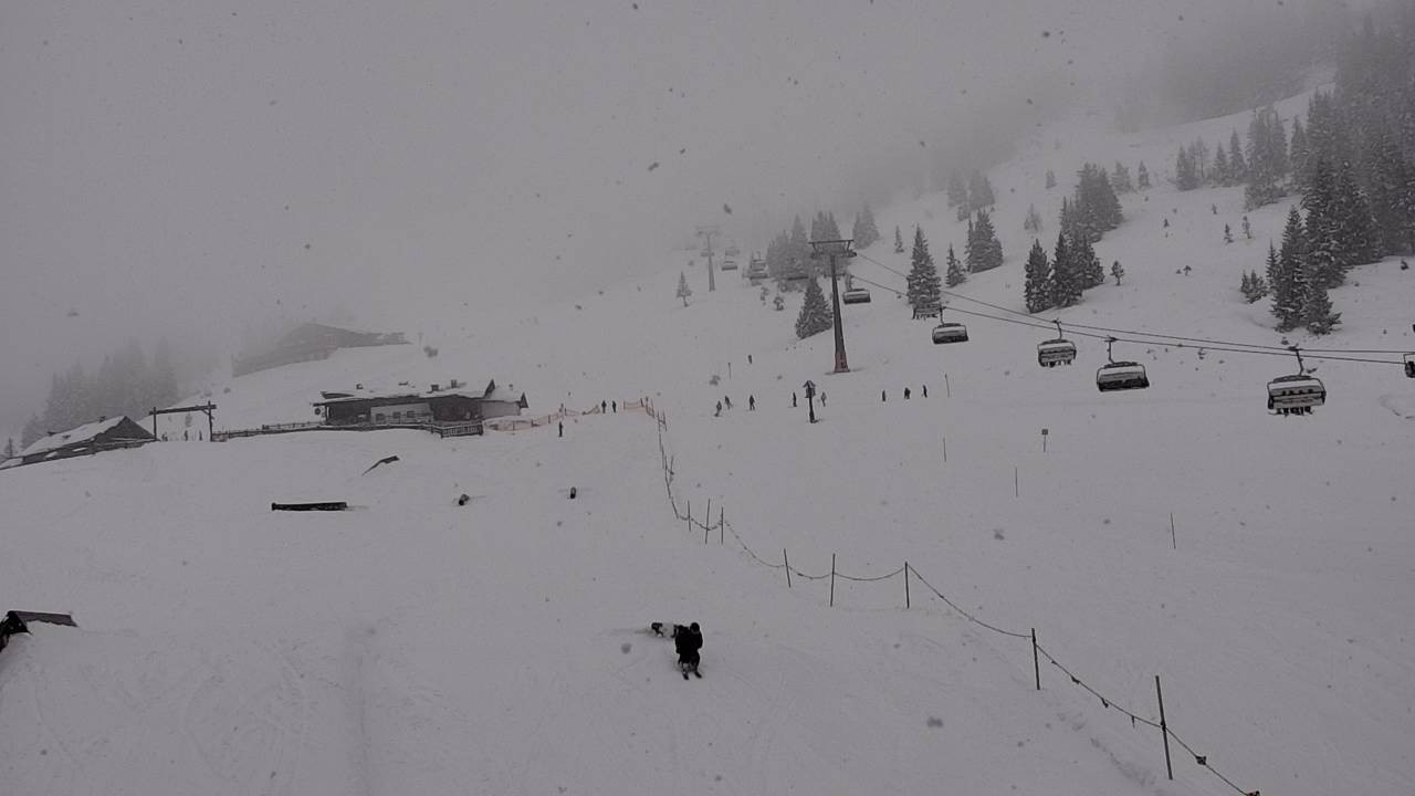 Archived image Webcam Snowpark Flachauwinkl