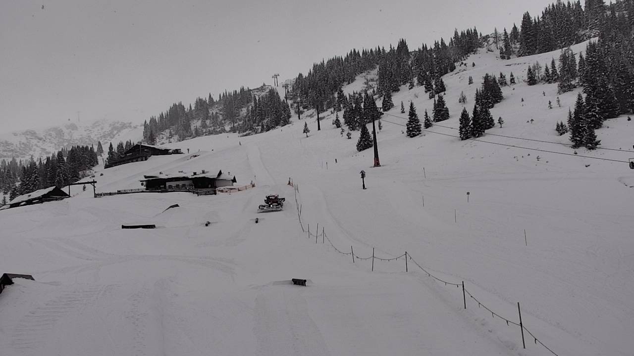 Archived image Webcam Snowpark Flachauwinkl