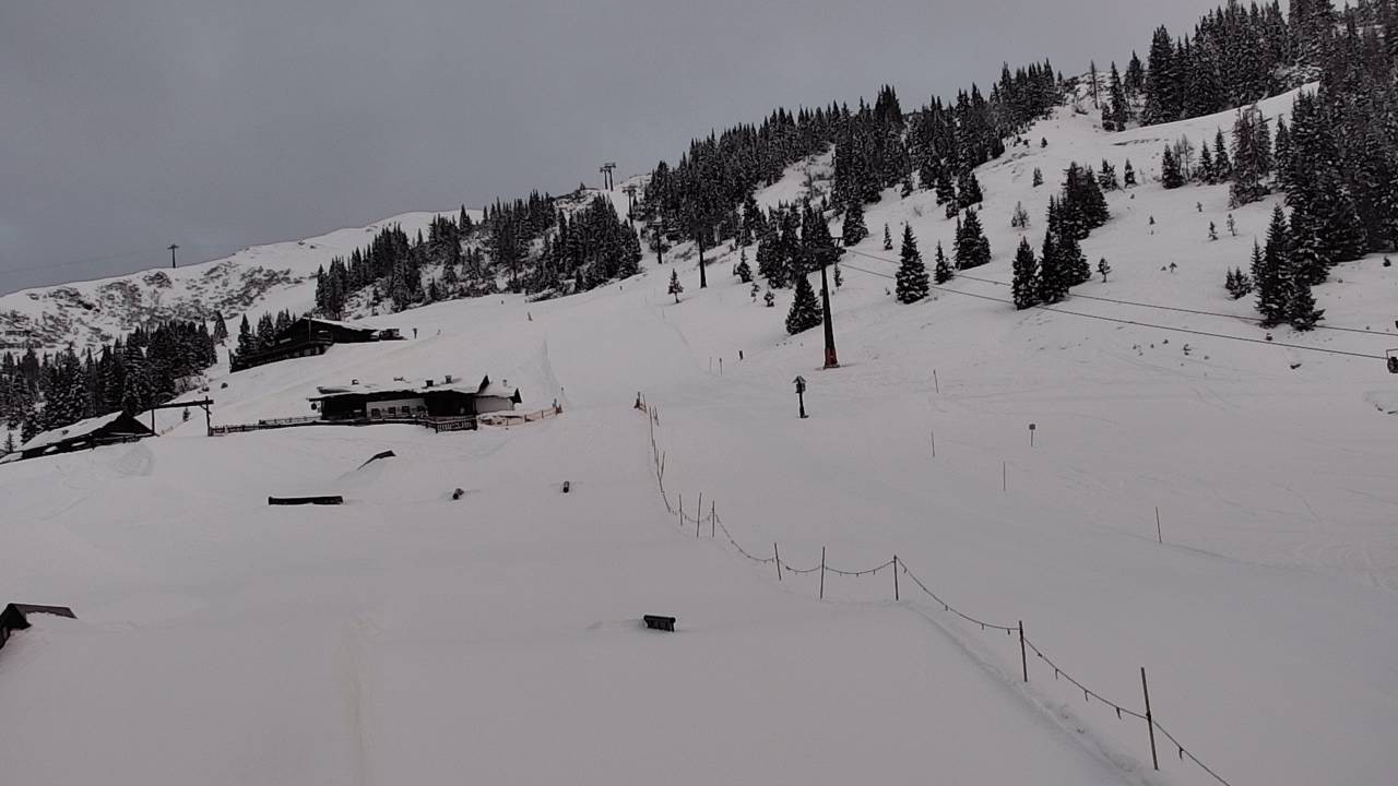 Archived image Webcam Snowpark Flachauwinkl