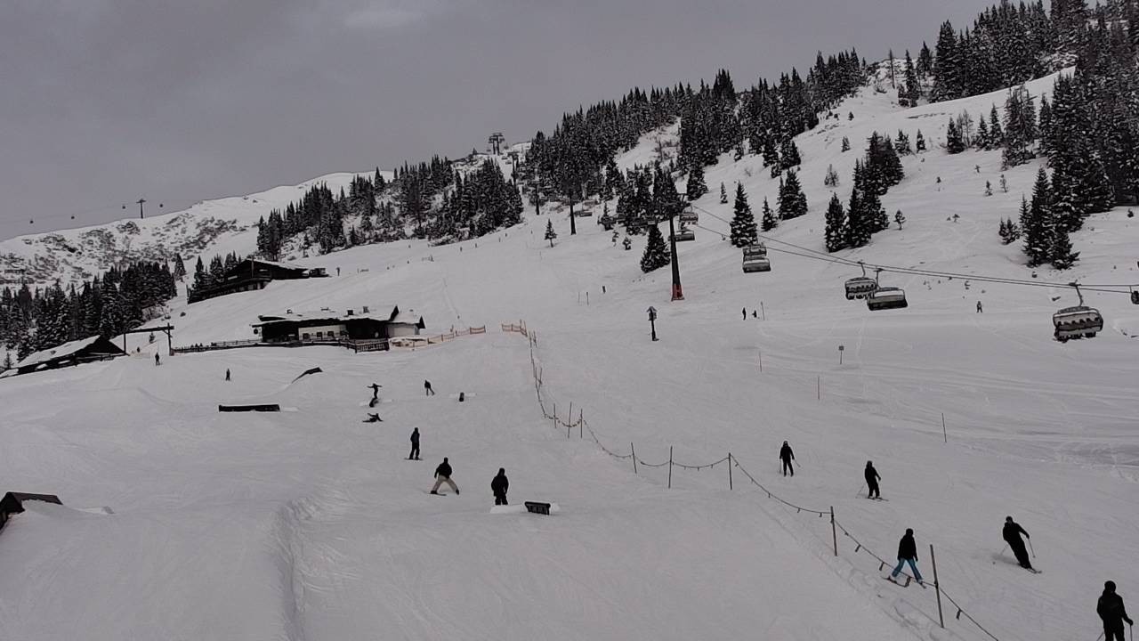 Archiv Foto Webcam Snowpark Flachauwinkl