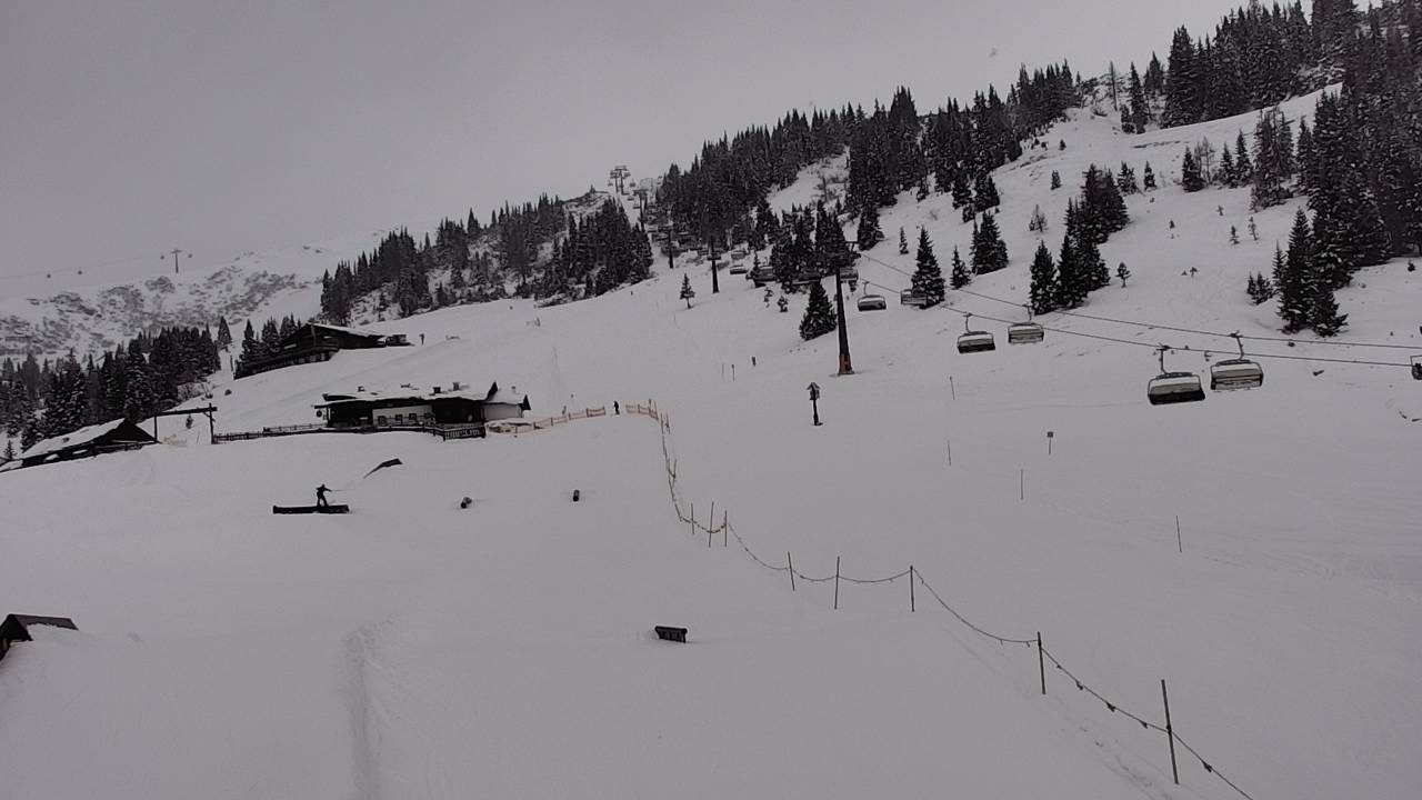 Archiv Foto Webcam Snowpark Flachauwinkl