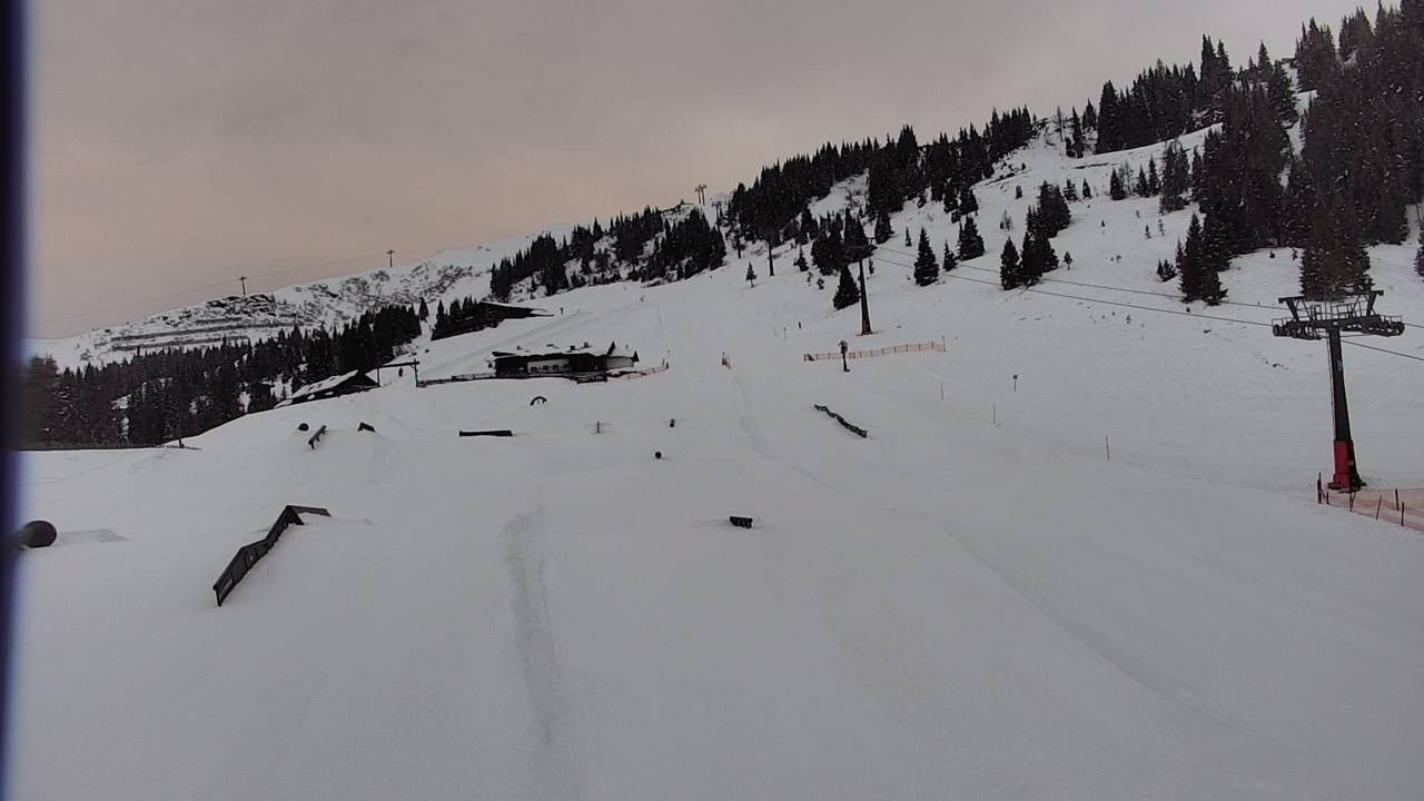 Archived image Webcam Snowpark Flachauwinkl