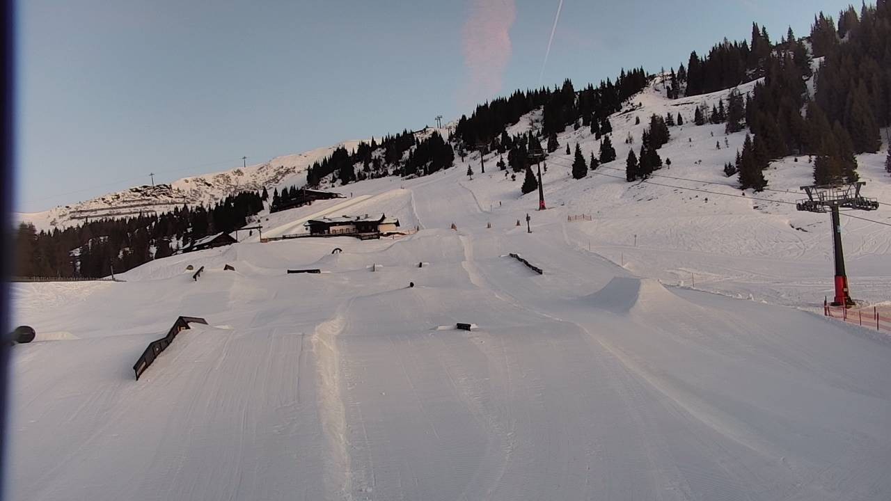 Archived image Webcam Snowpark Flachauwinkl