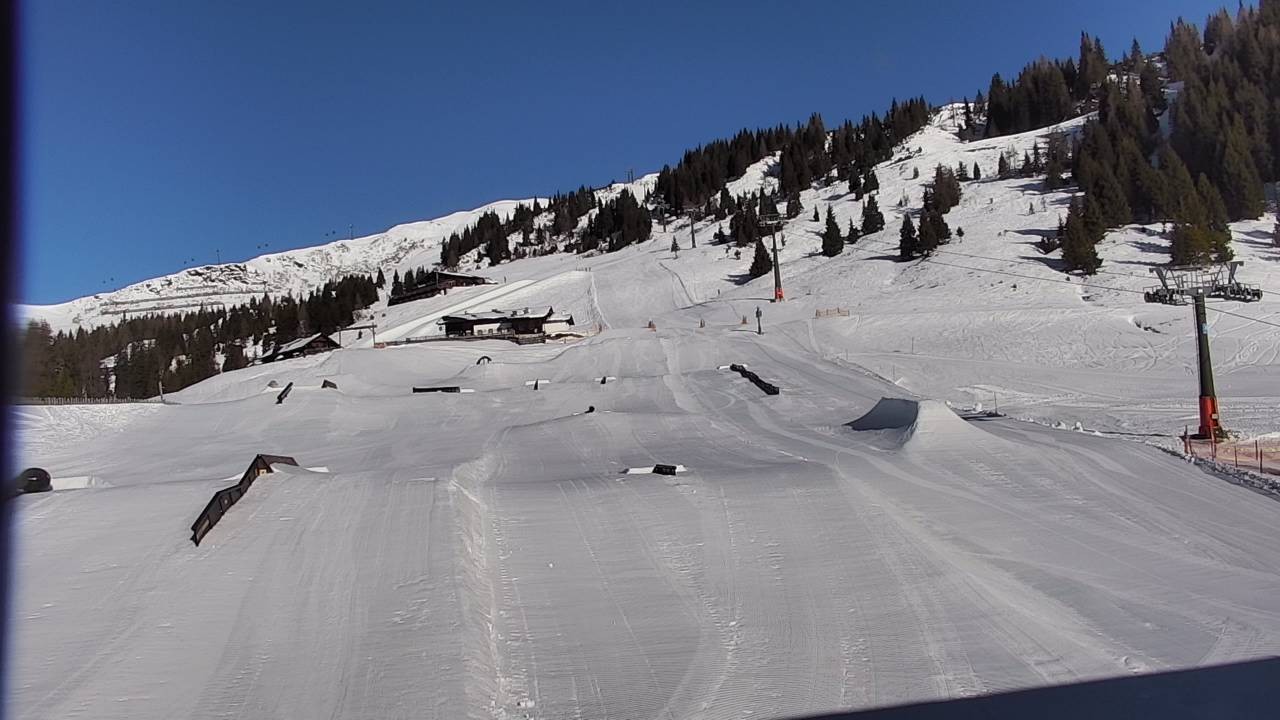 Archived image Webcam Snowpark Flachauwinkl