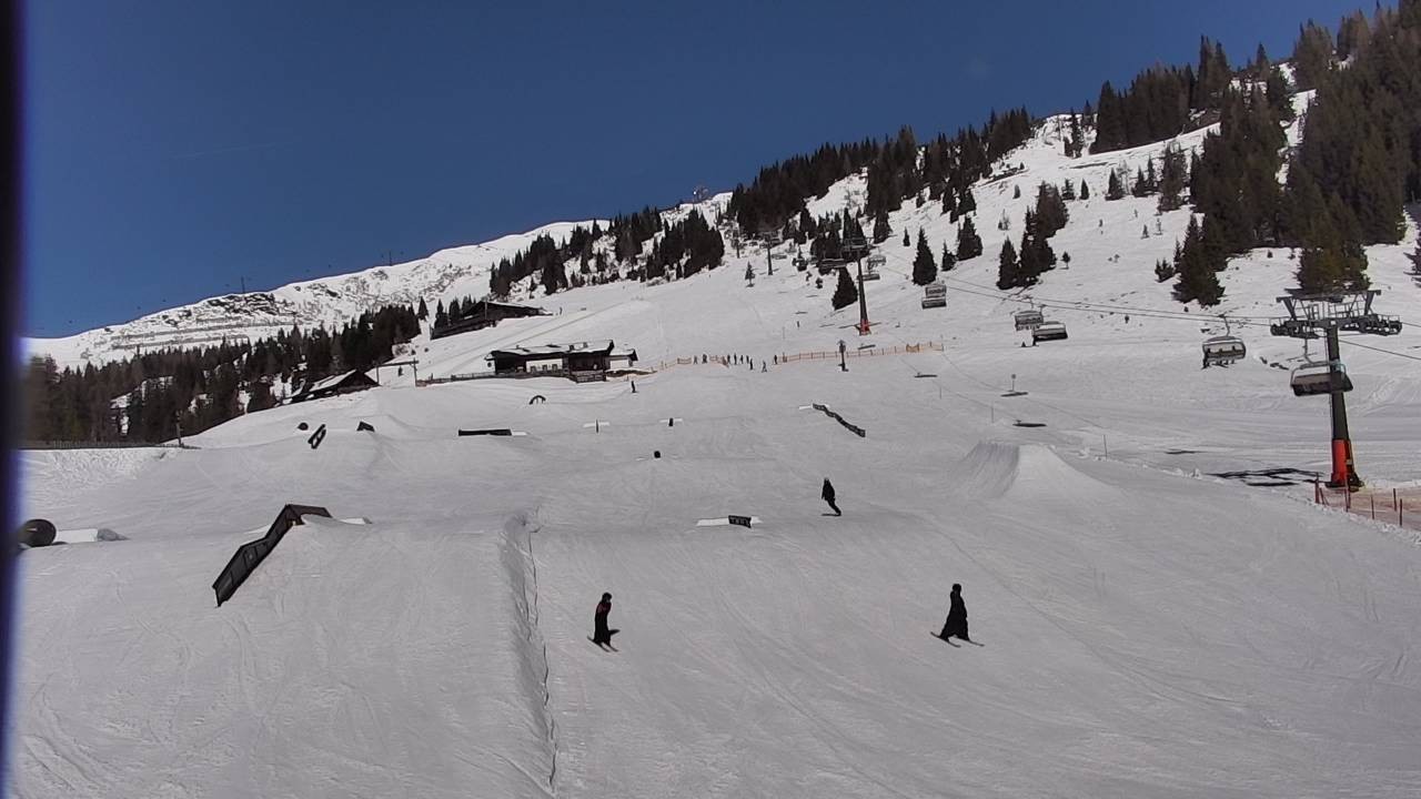 Archived image Webcam Snowpark Flachauwinkl