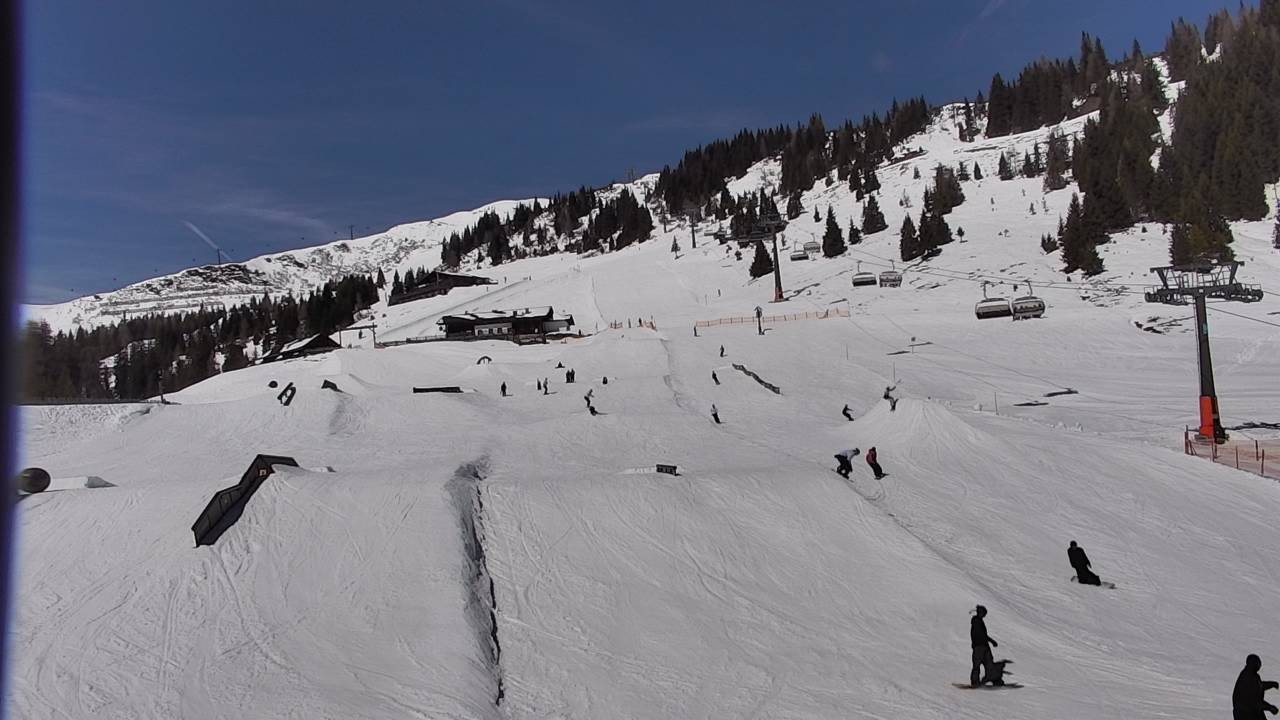 Archived image Webcam Snowpark Flachauwinkl