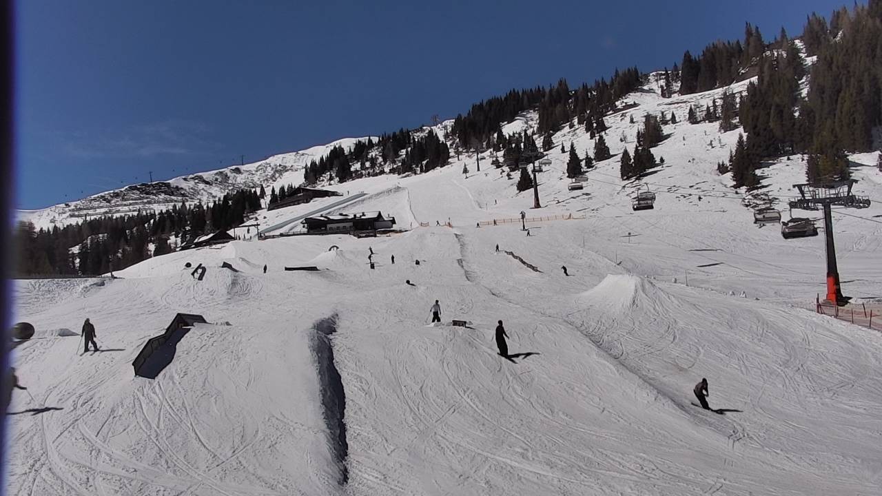 Archived image Webcam Snowpark Flachauwinkl