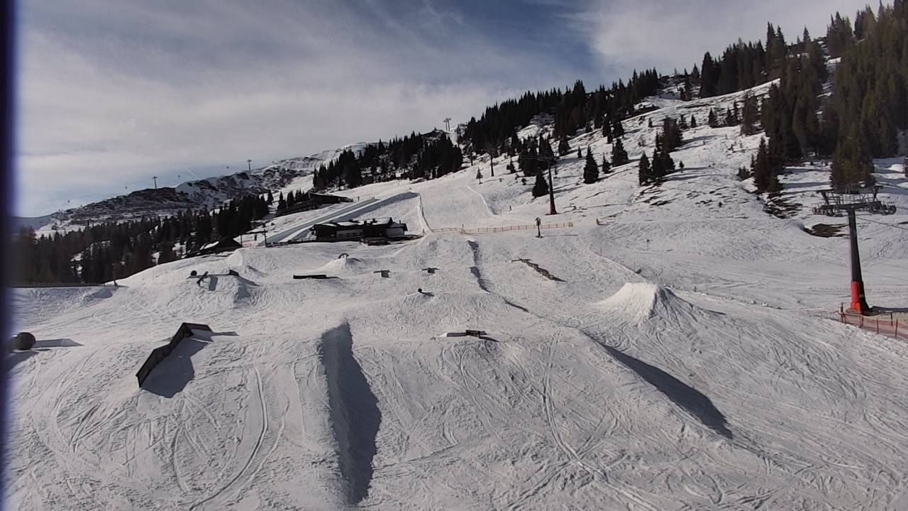 Archived image Webcam Snowpark Flachauwinkl