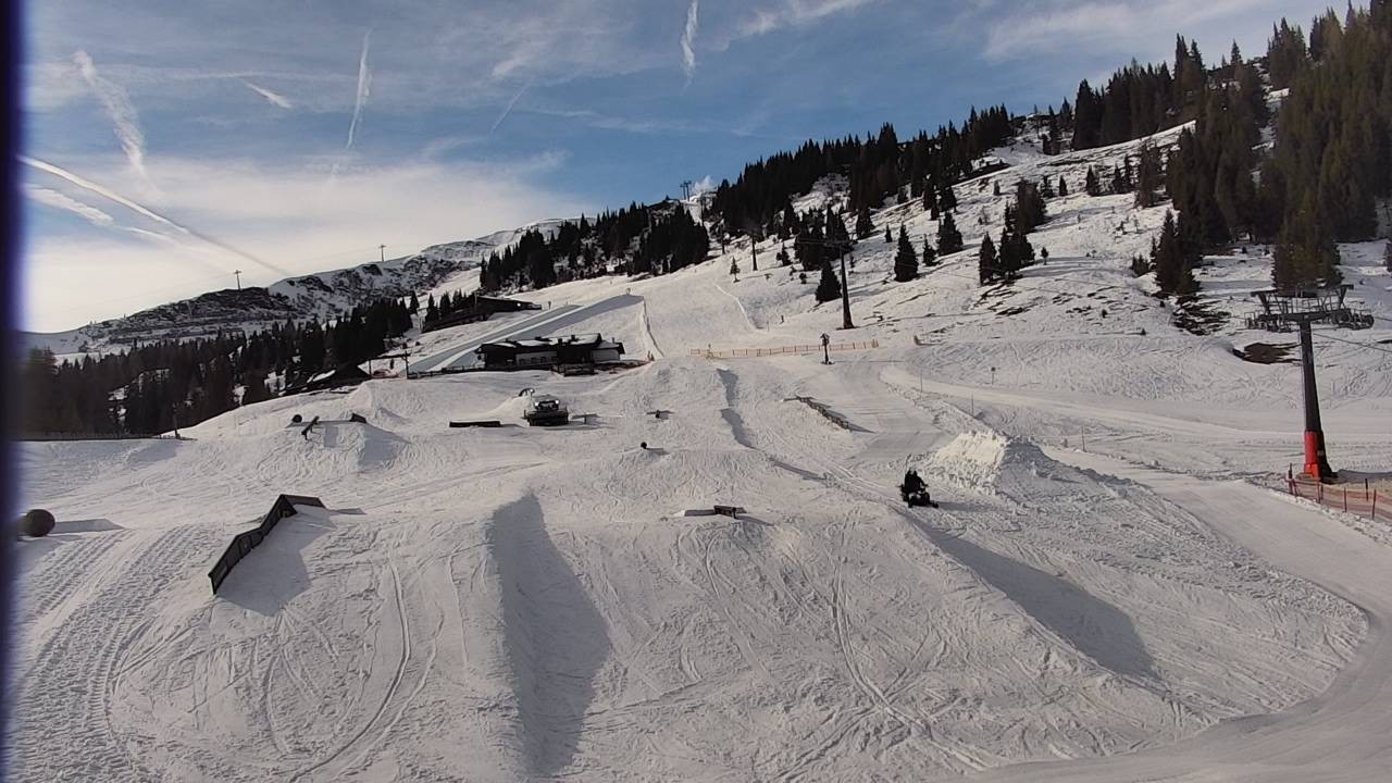 Archived image Webcam Snowpark Flachauwinkl