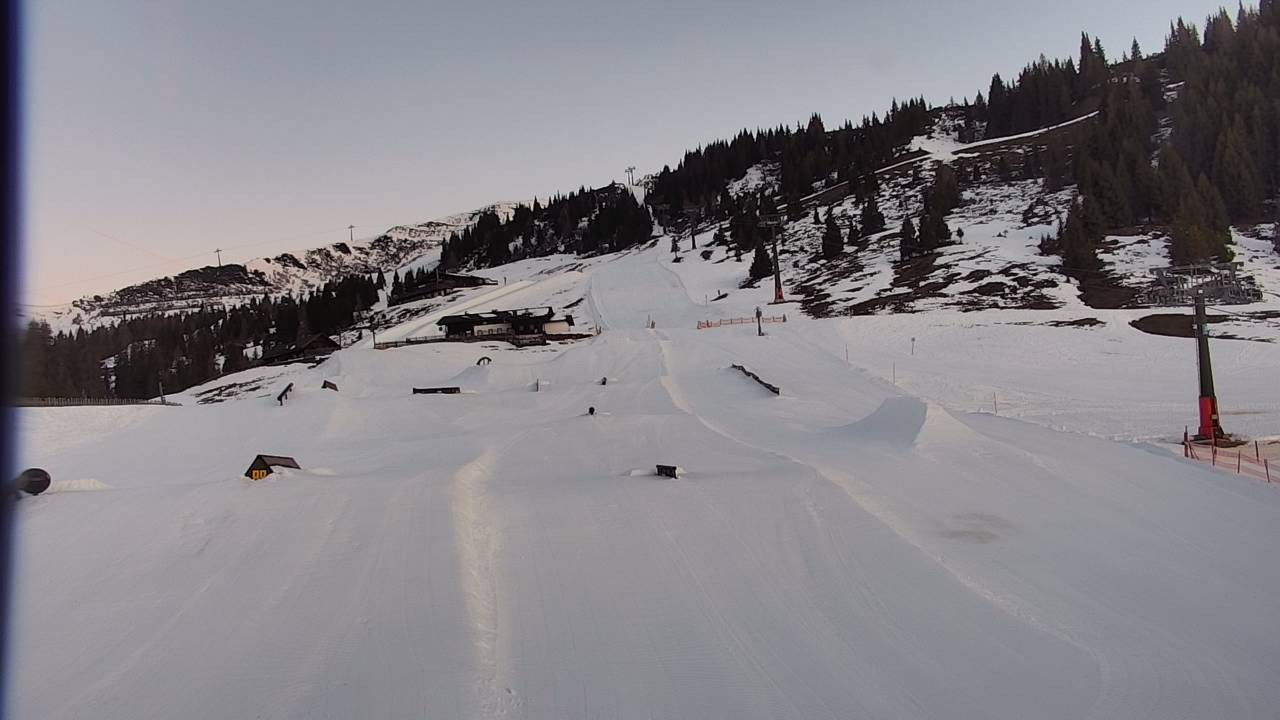 Archived image Webcam Snowpark Flachauwinkl