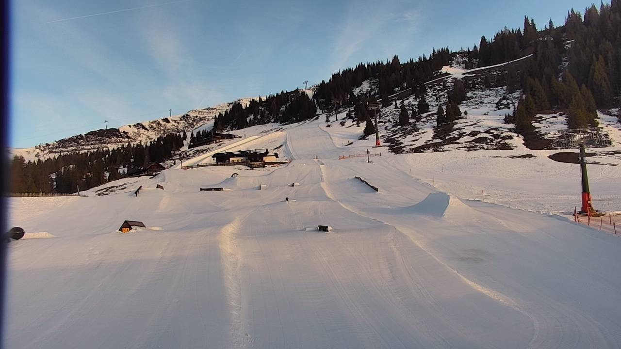 Archived image Webcam Snowpark Flachauwinkl