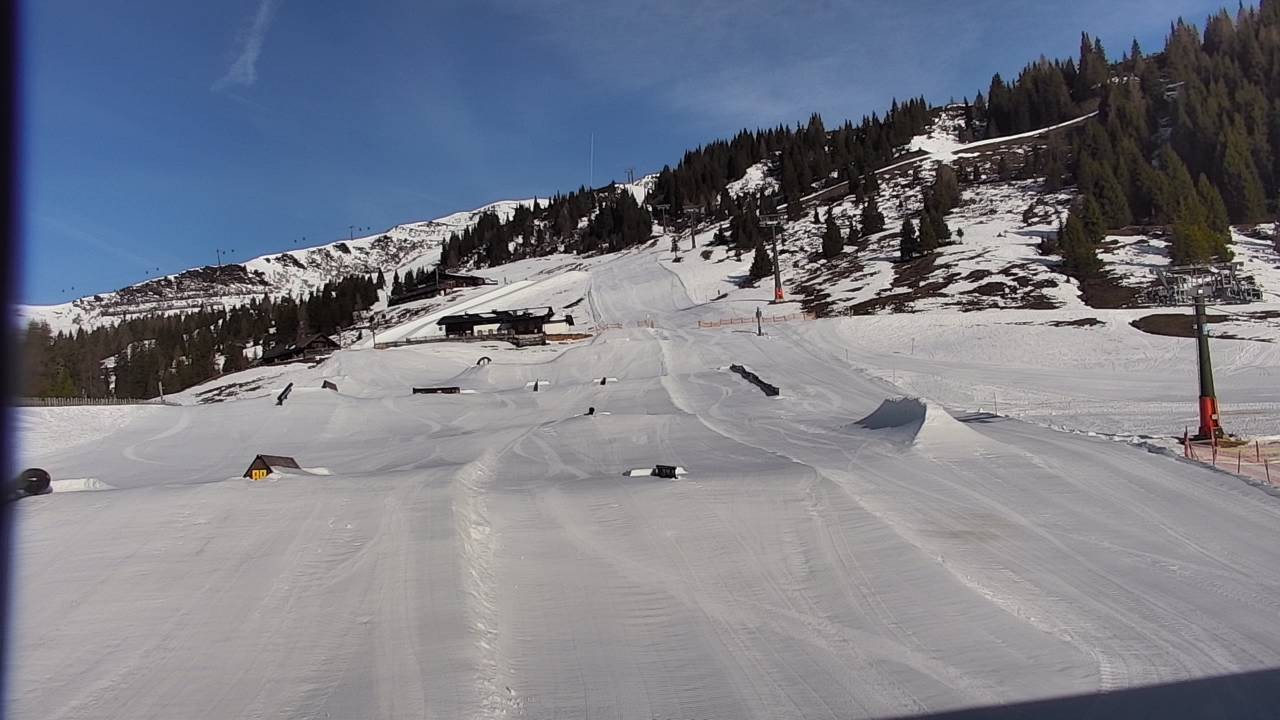 Archived image Webcam Snowpark Flachauwinkl