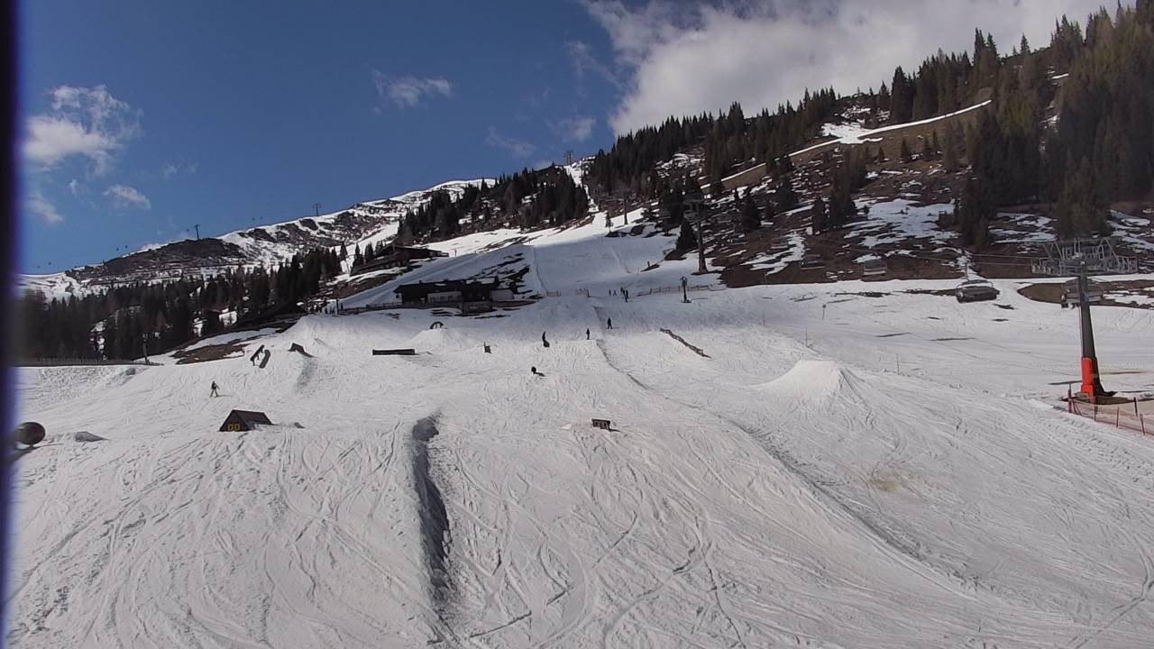 Archived image Webcam Snowpark Flachauwinkl