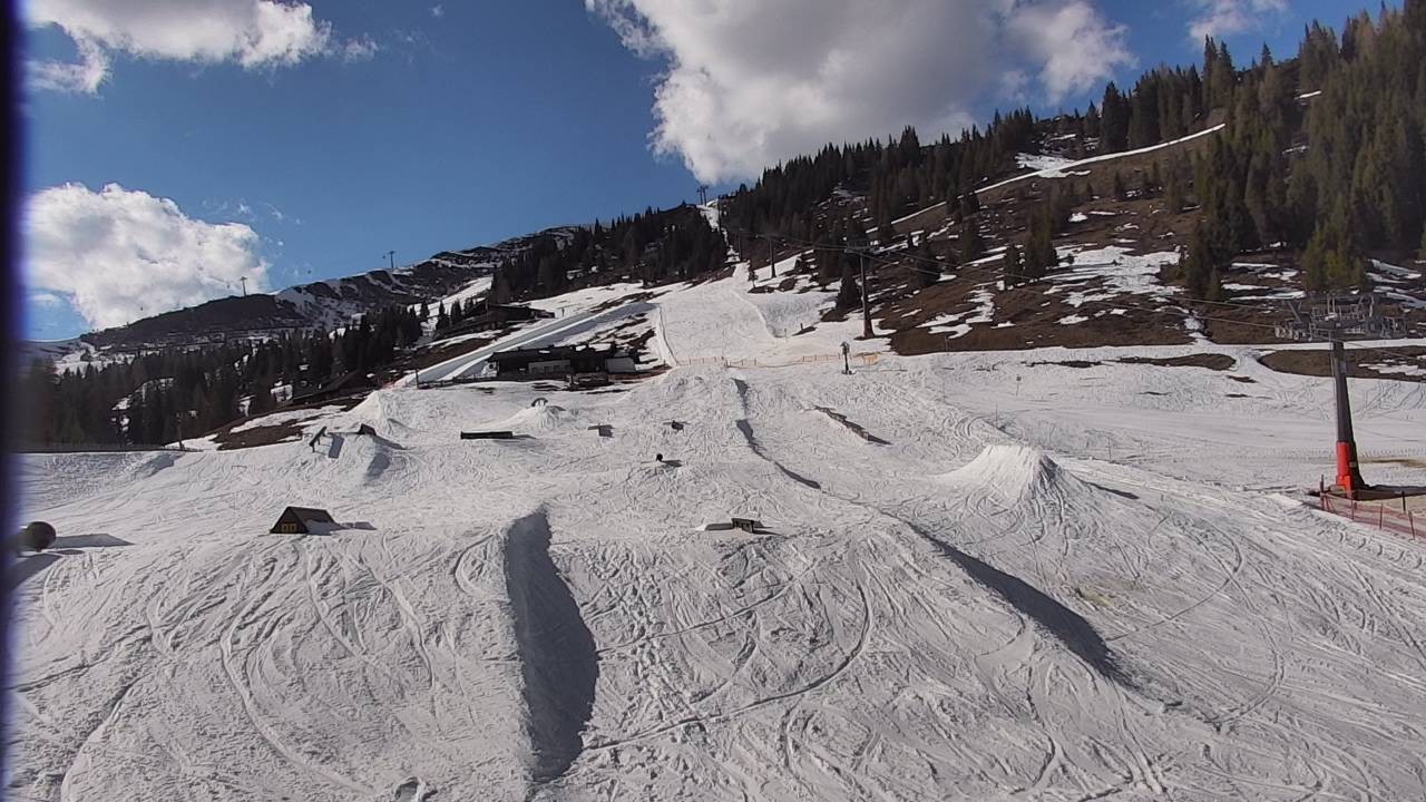 Archived image Webcam Snowpark Flachauwinkl