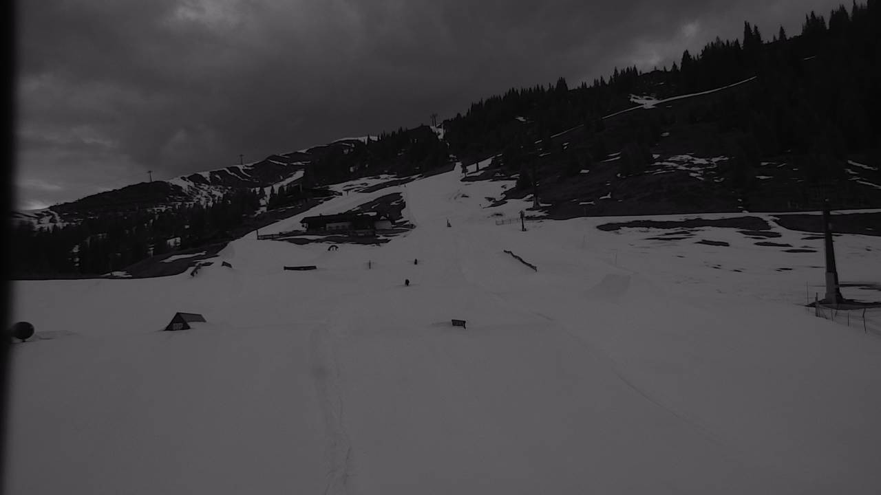 Archived image Webcam Snowpark Flachauwinkl