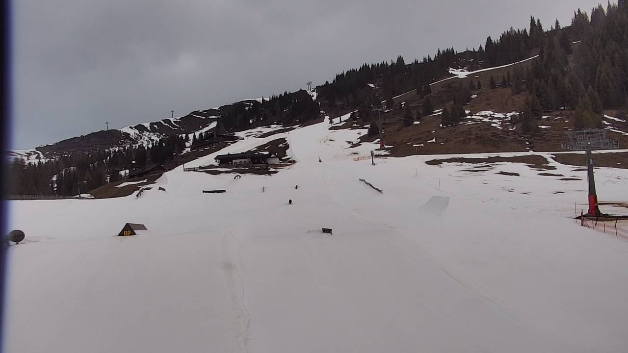Archived image Webcam Snowpark Flachauwinkl