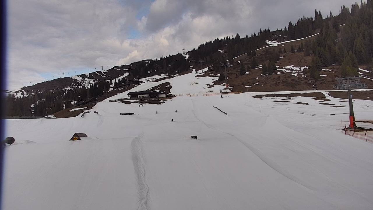 Archived image Webcam Snowpark Flachauwinkl