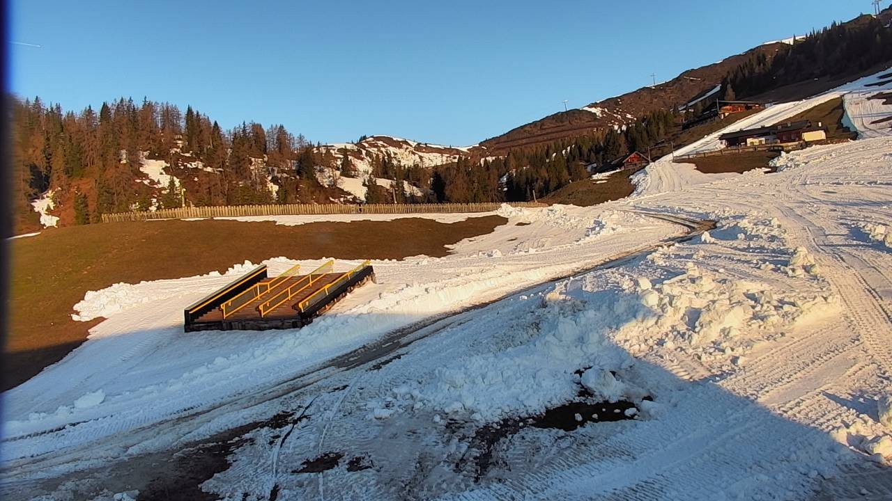 Archiv Foto Webcam Snowpark Flachauwinkl