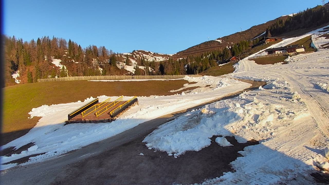 Archived image Webcam Snowpark Flachauwinkl
