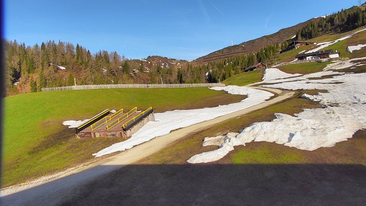 Archived image Webcam Snowpark Flachauwinkl