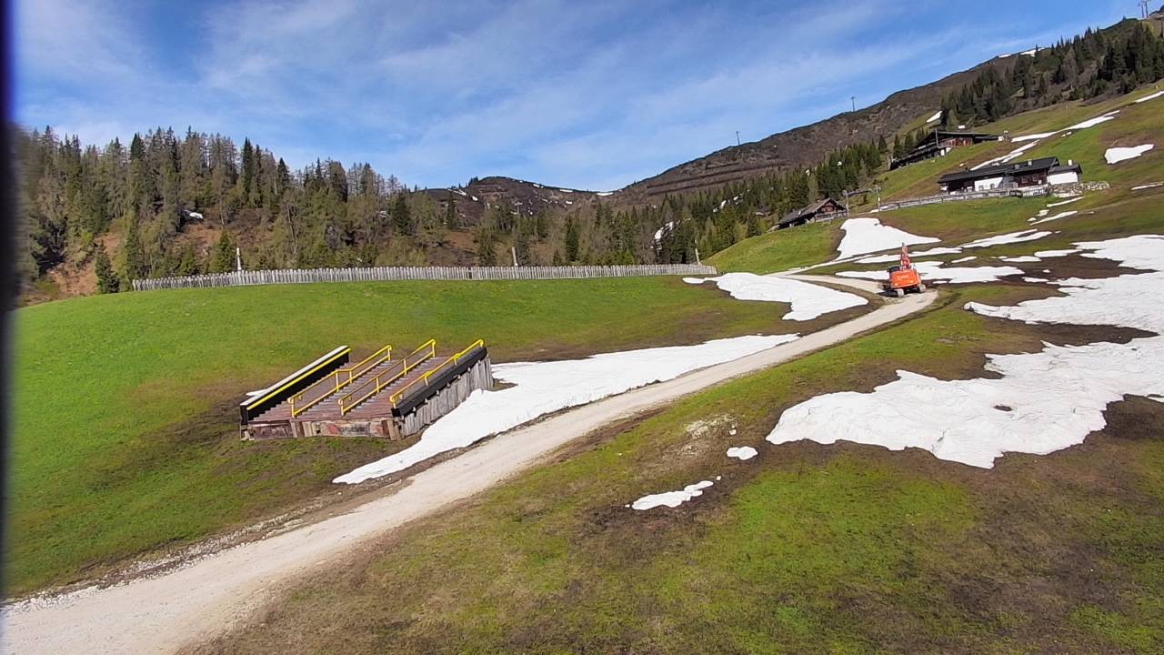 Archived image Webcam Snowpark Flachauwinkl