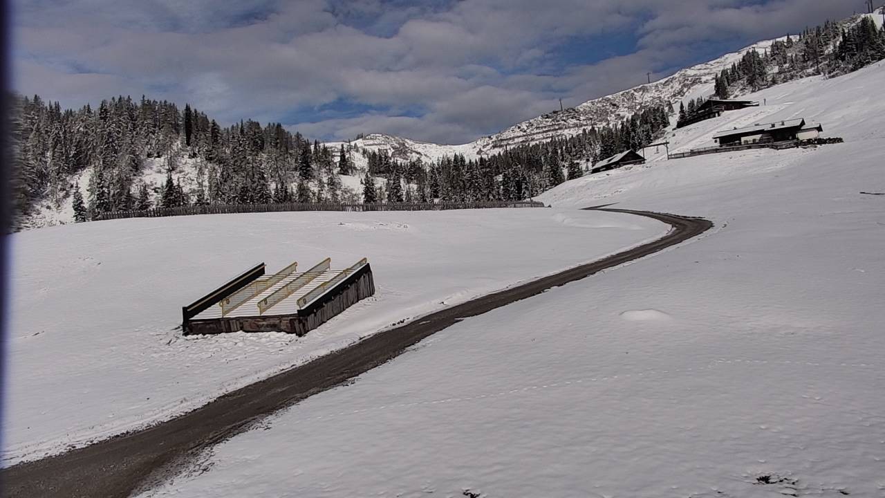 Archived image Webcam Snowpark Flachauwinkl