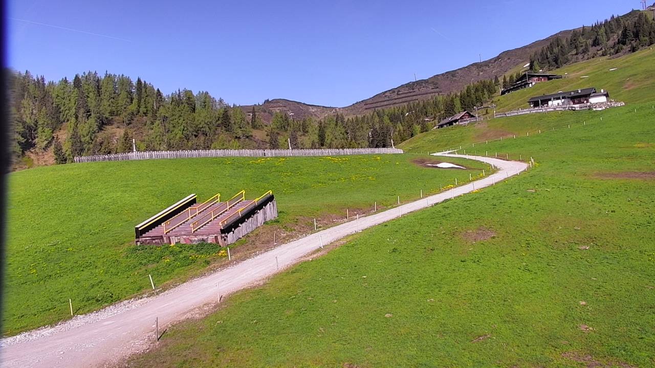 Archived image Webcam Snowpark Flachauwinkl