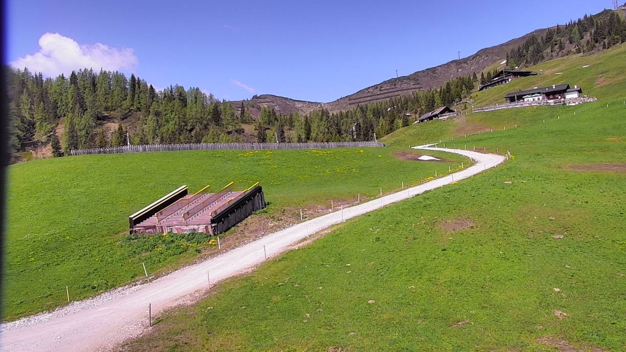 Archived image Webcam Snowpark Flachauwinkl