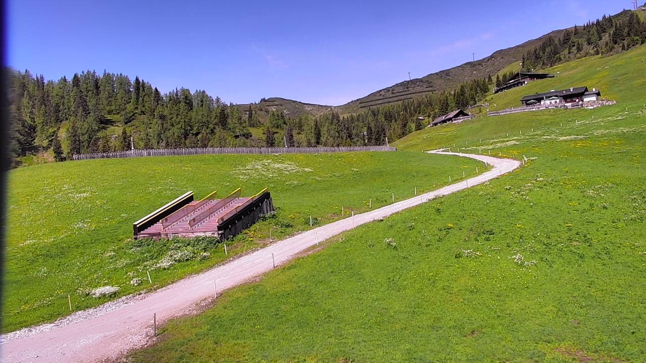 Archived image Webcam Snowpark Flachauwinkl