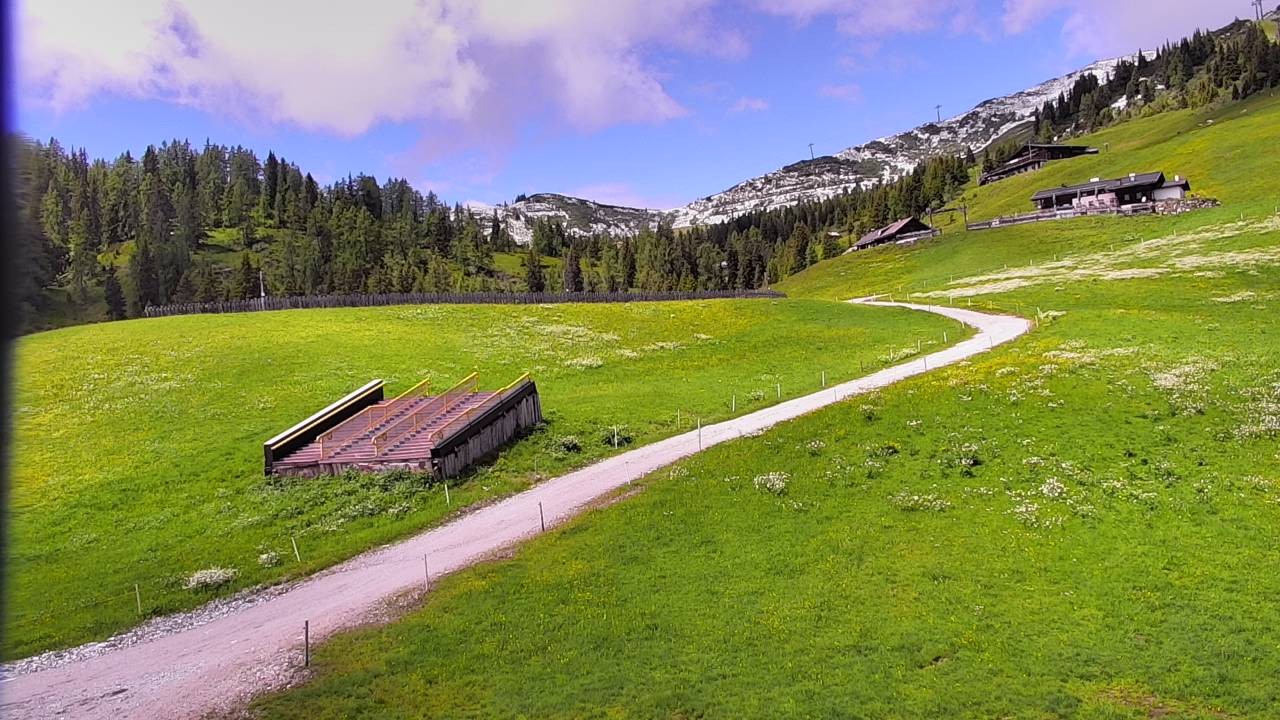Archived image Webcam Snowpark Flachauwinkl