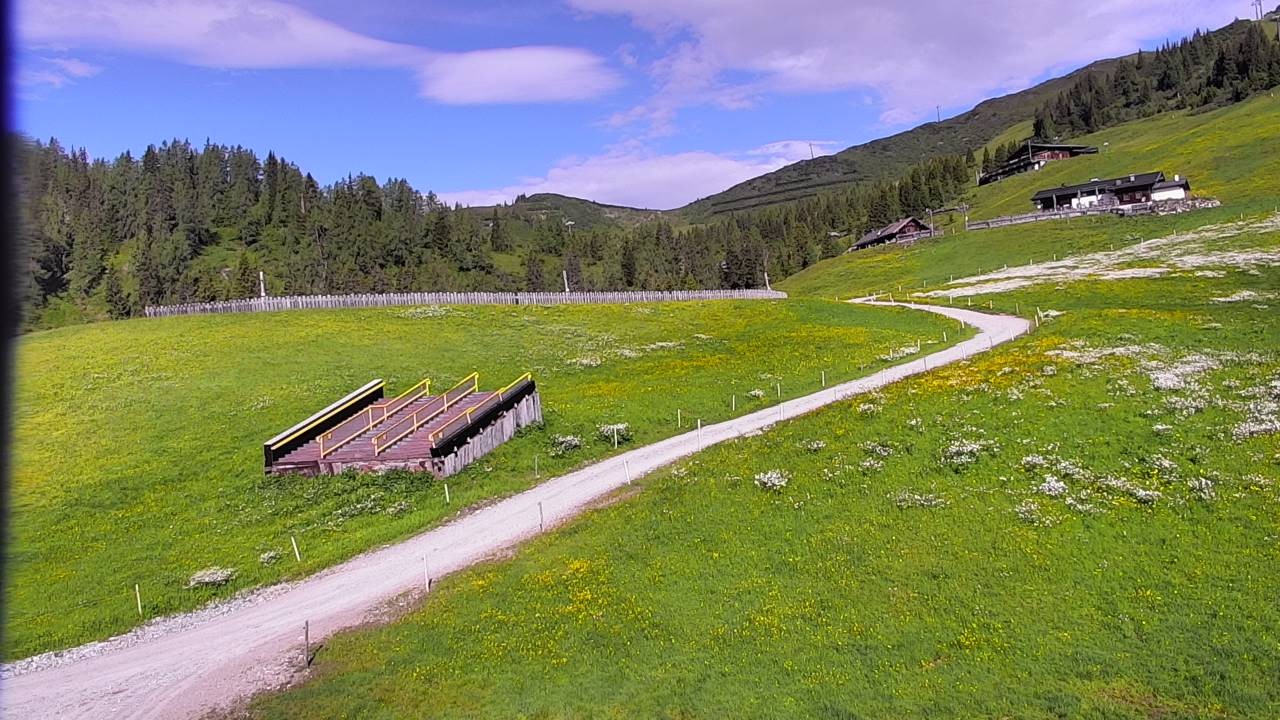 Archived image Webcam Snowpark Flachauwinkl