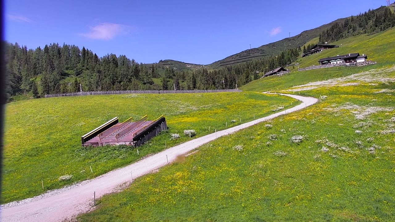 Archived image Webcam Snowpark Flachauwinkl