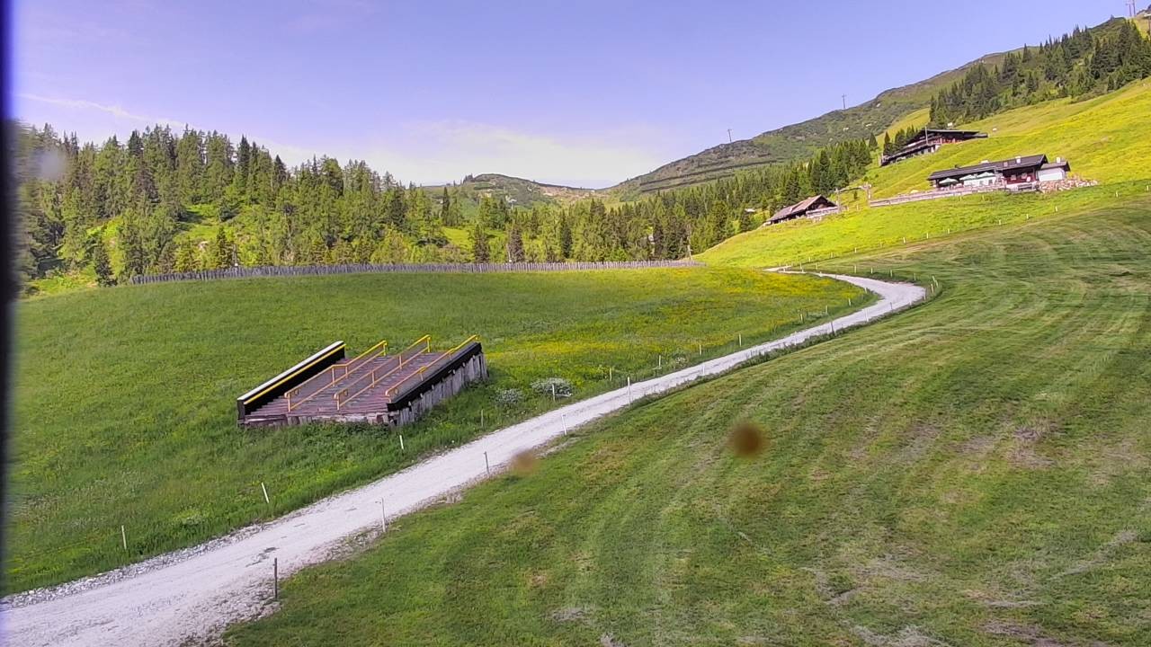 Archived image Webcam Snowpark Flachauwinkl